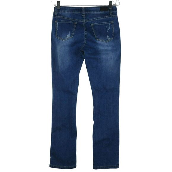 L&B Slim Bootcut Jeans Women's Size 6 Medium Wash Blue Denim 30X30.5 - Picture 2 of 11